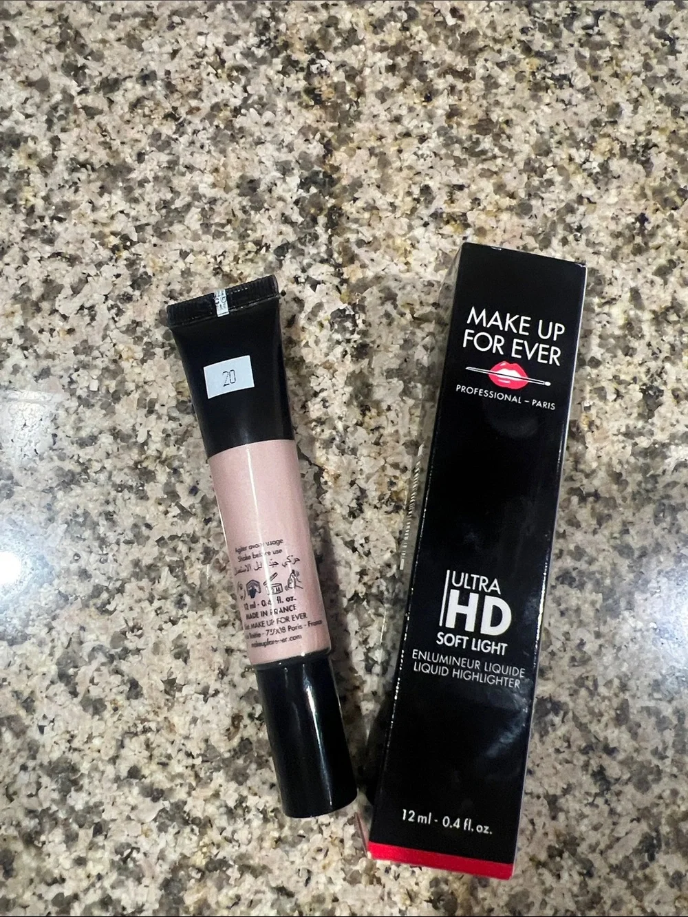 Make Up For Ever Ultra HD Soft Light Liquid Highlighter - Soft Pink